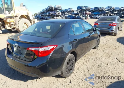 2016 Toyota Corolla S W/Special Edition Pkg из США, поврежденный, VIN 2T1BURHE4GC540050